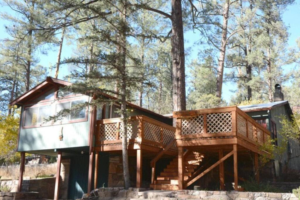 Coyote Cabin - Private Hot Tub - Upper Canyon Ruidoso Exteriér fotografie