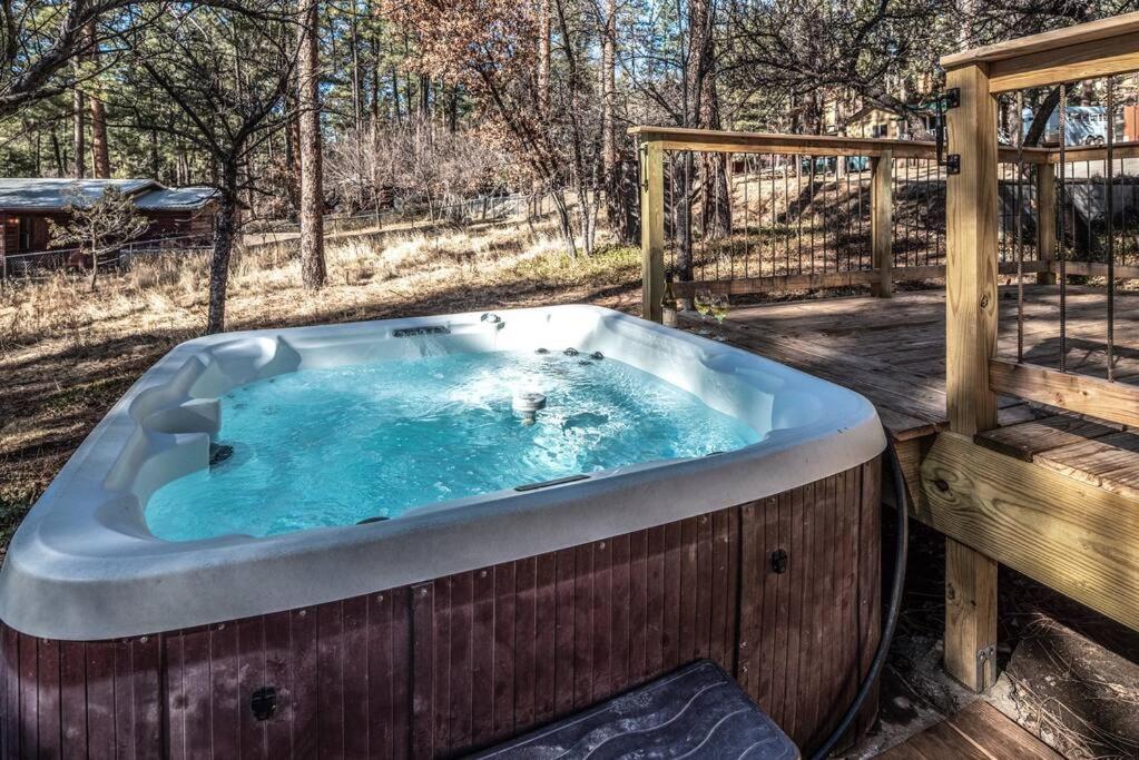 Coyote Cabin - Private Hot Tub - Upper Canyon Ruidoso Exteriér fotografie