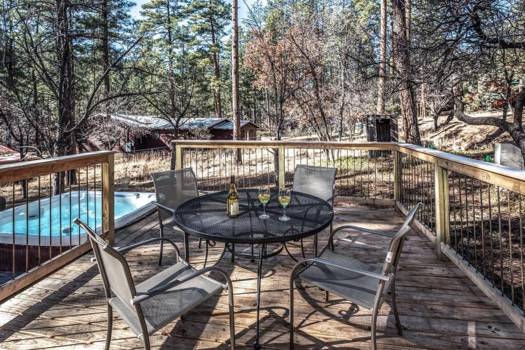 Coyote Cabin - Private Hot Tub - Upper Canyon Ruidoso Exteriér fotografie
